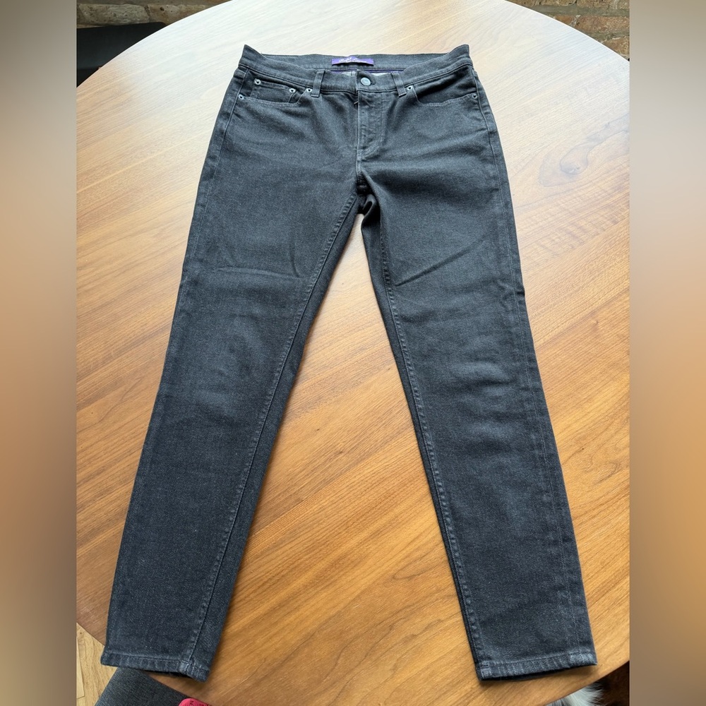 Ralph Lauren Collection Purple Label Charcoal Jeans